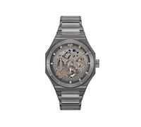 HUGO Multi Zifferblatt Quarz Uhr für Herren Kollektion #Grail Skeleton mit Graues Edelstahlarmband - 1530378