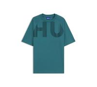 Hugo Nalftee 10250555 Kurzarm-t-shirt XL Turquoise/Aqua