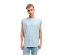 Hugo Blue Navertz 01 Blue ärmelloses T-shirt (Herstellerartikelnummer: 50509773-487-L)