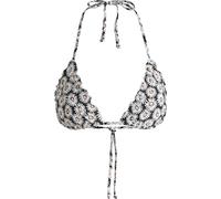 HUGO Neckholder-Bikinitop mit Rüschenrand - Style RUFFLE TRIANGLE, 50540243 Gemustert XS