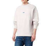 Sweatshirt HUGO BLUE "Nedro", Herren, Gr. S, light, pastel lila535, Sweatware, Obermaterial: 100% Baumwolle, regular fit normal, Rundhals, Bündchen, Sweatshirts Sweatshirt, Rundhalsausschnitt, Regular