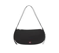 Hugo Neeko Schultertasche, Schwarz mit Herz