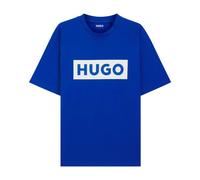 Hugo - "Nico" T-Shirt für Herren, Logo (Blau) XS