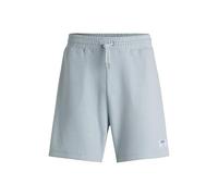 HUGO Loose-Fit Shorts aus Baumwoll-Mix mit Waffelstruktur - Style Nuwafflo, 50534451 Hellblau XS