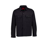 HUGO Overshirt Herren Langarm Baumwolle schwarz, XL