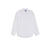 HUGO BLUE Hemdbluse Damen weiß, 36