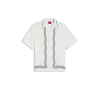 Hugo Exolino 10280301 Red Langarmhemd