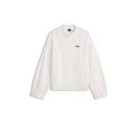 HUGO Oversized-Fit Strickpullover mit Script-Logo - Style Shenny_B, 50569622 Natur M