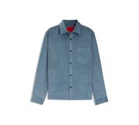 HUGO Oversized Hemd aus Baumwoll-Cord - Style Ecord, 50555777 Hellblau M