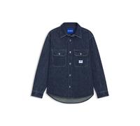 HUGO Overshirt EBOLT dunkelblau | S