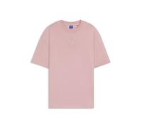 HUGO Oversized T-Shirt aus Baumwolle mit Happy HUGO Logo aus Strass - Style Oversized _Tee_B_9, 50554940 Hellrosa L