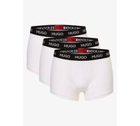 HUGO Pants im 3er-Pack Herren Baumwolle weiß, L
