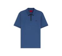 HUGO Small Logo T-Shirt blau - M