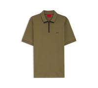 HUGO Small Logo T-Shirt khakigrün - L