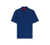 HUGO Poloshirt aus Baumwoll-Piqué mit Logo-Print - Style Donos222, 50466182 Blau M