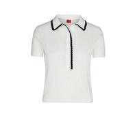 HUGO Poloshirt SLYSA weiss | S