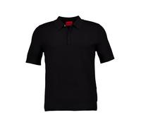 HUGO Regular Fit Poloshirt aus Viskose-Mix Modell 'SAN PETER-CV' in Black, Größe M