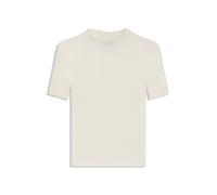 HUGO Pullover mit Stehkragen und unregelmäßigem Rippstrick - Style Sarphapilk, 50542598 Natur L