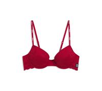 HUGO Push-up-BH aus Spitze mit Leopardenmuster - Style PUSH-UP LEO LACE, 50545724 Rot 70C