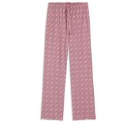 HUGO Pyjama-Hose aus elastischem Modal-Mix mit Herz-Print - Style CASUAL PANTS, 50556937 Hellrosa L