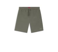 HUGO Pyjama-Shorts mit Waffelstruktur und Logo-Stickerei - Style Austin Shorts, 50532023 Grün M