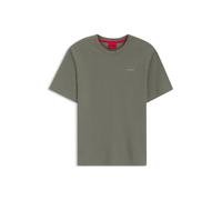 HUGO Pyjama-Top aus Baumwoll-Mix - Style Austin T-Shirt, 50532011 Dunkelgrün M