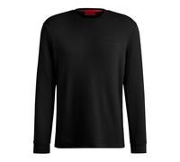 Hugo Pyjamaoberteil Austin LS – Langarm Rundhals – 60% Baumwolle, 40% Polyester – XL Schwarz