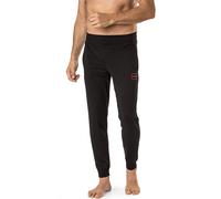 HUGO Jogginghose aus Stretch-Baumwolle mit Beinbündchen und gerahmtem Logo - Style Laze Pants CW, 50525246 Schwarz XXL