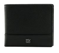 Hugo Quantic Geldbörse Leder 10.5 cm schwarz