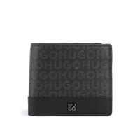 Hugo Quantic Geldbörse schwarz, Lederimitat, Herren