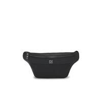 Hugo Gürteltasche Quantic – Twill, 28 cm, Stack-Logo aus Metall – Schwarz