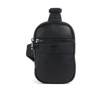Hugo Quantic Slingbag schwarz, Lederimitat, Herren