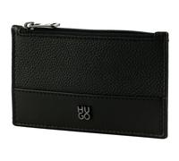 HUGO Quantic Zip Card Case Black