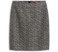 HUGO Slim-Fit Bleistiftrock mit Fischgrätmuster - Style Ranika, 50568960 Gemustert 36