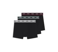 Hugo Red Menswear - BOXERBR TRIPL PLANET black - Gr. - M