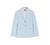 HUGO Blazer Asmalla – Regular-Fit mit Knöpfen in Goldoptik Hellblau Größe 42
