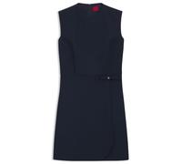 HUGO A-Linien-Kleid mit Logo-Schleife - Style Kanine, 50571635 Dunkelblau 40