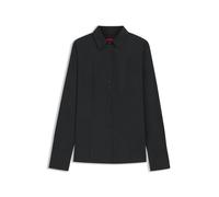 HUGO RED Womenswear - The Fitted Shirt Black - Gr. - 44