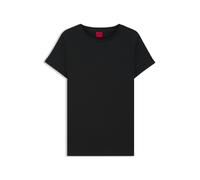 HUGO Damen T-Shirt "The Plain" Kurzarm, schwarz, Gr. M