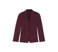 HUGO Regular Fit Blazer mit steigendem Reverskragen Modell 'ASMALLA-1' in Bordeaux, Größe 36