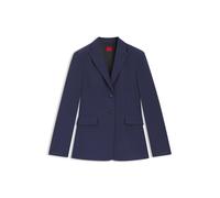 HUGO Regular-Fit Blazer aus Stretch-Gewebe - Style Asmalla-1, 50533901 Dunkelblau 44