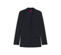 HUGO Regular-Fit Blazer mit fallendem Revers - Style Atana-2, 50516447 Dunkelblau 36