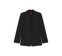 HUGO Regular-Fit Blazer mit fallendem Revers - Style Atana-2, 50516447 Schwarz 42