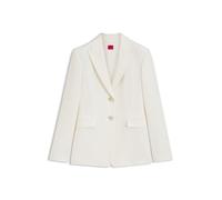 HUGO Regular-Fit Blazer mit Knöpfen in Goldoptik - Style Asmalla, 50561450 Weiß 42