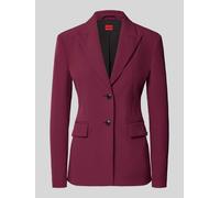 HUGO Regular Fit Blazer mit steigendem Reverskragen Modell 'ASMALLA-1' in Bordeaux, Größe 42