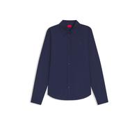 HUGO Regular-Fit Bluse aus Baumwoll-Popeline - Style The Essential Shirt, 50552832 Dunkelblau 32