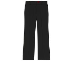 HUGO Regular-Fit Bootcut-Hose aus Stretch-Gewebe - Style Hovani, 50482091 Schwarz 36