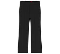 HUGO Regular-Fit Bootcut-Hose aus Stretch-Gewebe - Style Hovani, 50482091 Schwarz 46