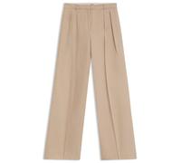 HUGO Damen Hose HENESA, beige, Gr. 36