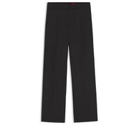 HUGO Regular-Fit Hose aus elastischem Gewebe mit weitem Bein - Style Hamaia, 50547658 Schwarz 32